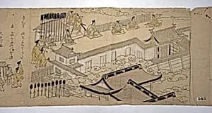 Procession of the Emperor and His Suite by Kano School
