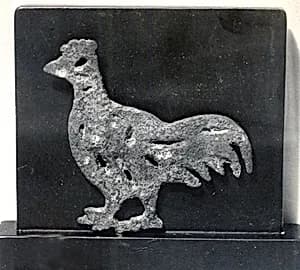 Rooster Figure by Unknown Artist