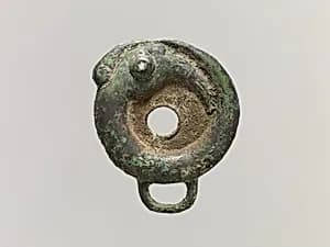 Bridle Cheekpiece by Unknown Artist