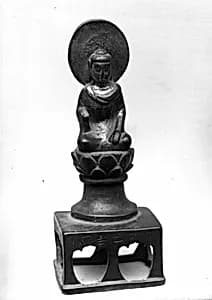 Seated Figure on a Lotus Pedestal by Unknown Artist