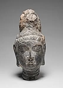 Head of Bodhisattva by Unknown Artist