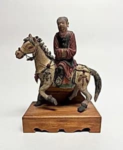 Horse and Rider by Unknown Artist