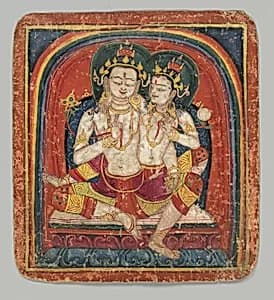 Initiation Card (Tsakalis): Bhumirgharba by Unknown Artist