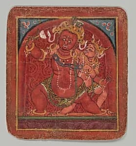 Initiation Card (Tsakalis): Hayagriva by Unknown Artist