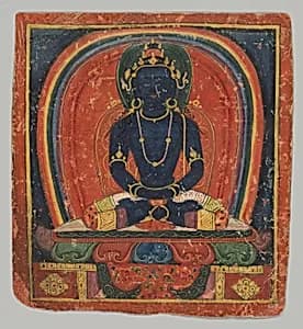 Initiation Card (Tsakalis): Samanthabhandra by Unknown Artist