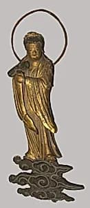 Figure of Attendant Deity holding a Mallet by Unknown Artist