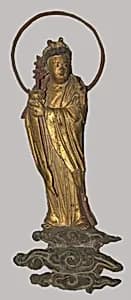 Figure of Attendant Deity by Unknown Artist