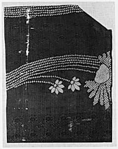 Two Kosode Fragments by Unknown Artist