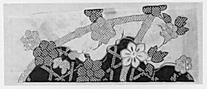 Kosode Fragment by Unknown Artist