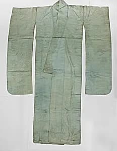 Robe with Long Swinging Sleeves (Furisode) by Unknown Artist