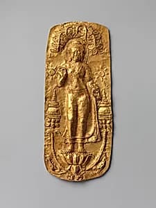 Plaque with Standing Buddha by Unknown Artist