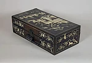 Box with Scene of a Visit by Unknown Artist