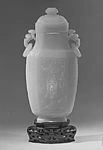 Covered vase by Unknown Artist