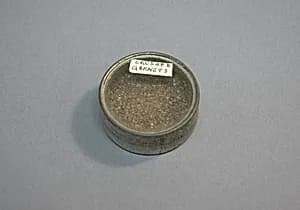 Container of Crushed Garnets by Unknown Artist