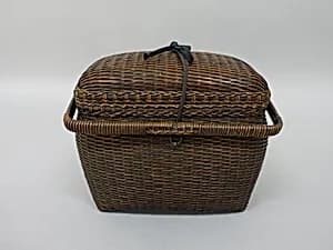Basket with Removable Cover by Unknown Artist
