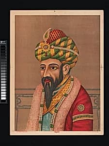 Portrait of a Man with a Jeweled Turban by Unknown Artist