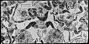 Rubbing of a Scene from the Ramayana by Unknown Artist