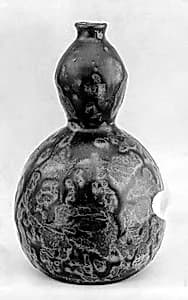 Gourd-Shaped Sake Bottle by Unknown Artist