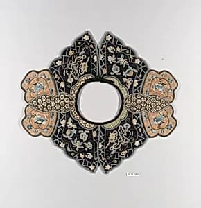 Collar in the Shape of Two Butterflies by Unknown Artist