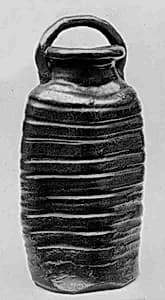 Vase in form of a Funamushi by Unknown Artist