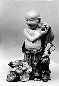 God Hotei and Children by Unknown Artist