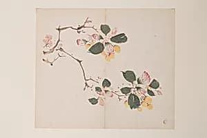Page from the Ten Bamboo Studio Manual of Painting and Calligraphy by Hu Zhengyan