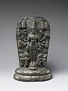 Candi Jago Plaque of the Bodhisattva Amoghapasa by Unknown Artist
