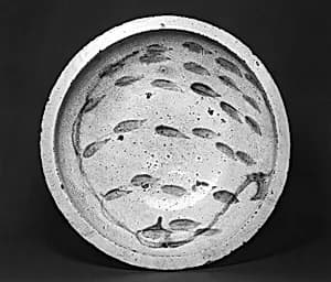 Ishizara Plate with Design of Willow Branch by Unknown Artist