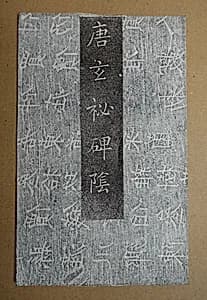 Text on the back of Xuanbita Bei (1977.375.17) by Unknown Artist