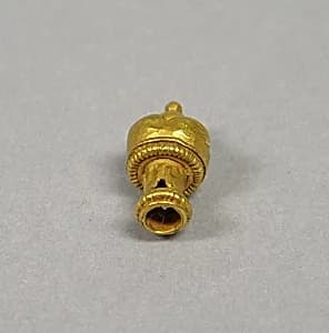 Ear Ornament with Drop Rope Twist by Unknown Artist