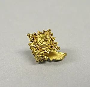Pair of Ear Ornaments, Comma and Star by Unknown Artist