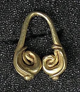 Ear Ornament, Fertility Scroll by Unknown Artist