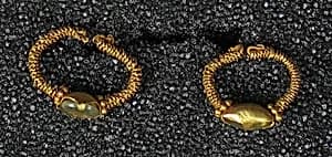 Pair of Earrings by Unknown Artist