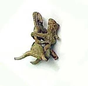 Male and Female Figures Joined by Unknown Artist