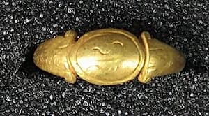 Ring wirh Round Bezel, Javanese Calligraphy by Unknown Artist