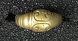 Ring with Incised C-Scrolls by Unknown Artist