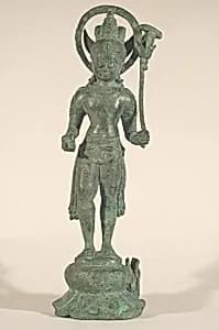 Standing Manjushri, the Bodhisattva of Infinite Wisdom by Unknown Artist