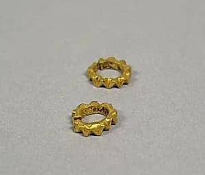Pair of Earrings by Unknown Artist