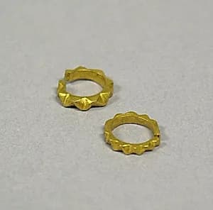Pair of Earrings by Unknown Artist