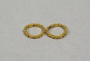 Pair of Earrings by Unknown Artist