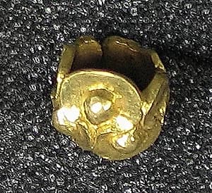 Cast Earring with Granulation by Unknown Artist