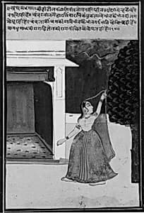 Maiden Dancing Before a Storm by Unknown Artist
