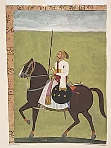Equestrian Portrait of a Nobleman by Unknown Artist