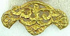 Flower-Shaped Plaque by Unknown Artist