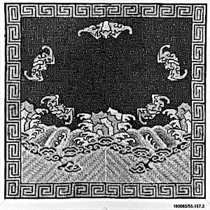 Rank Badge with Bats (no insignia) by Unknown Artist