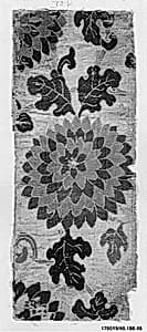 Piece from Sutra Cover with Chrysanthemum by Unknown Artist