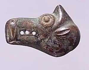 Strap-Crossing in the Shape of Camel's Head by Unknown Artist