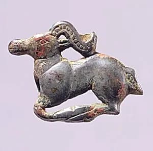 Harness Ornament in the Shape of Gazelle by Unknown Artist