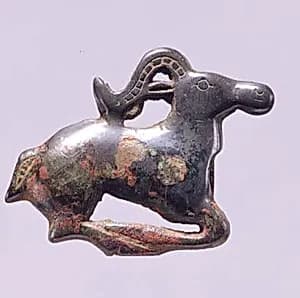 Harness Ornament in the Shape of Gazelle by Unknown Artist