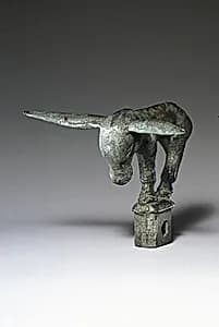 Finial in the Shape of Kulan by Unknown Artist